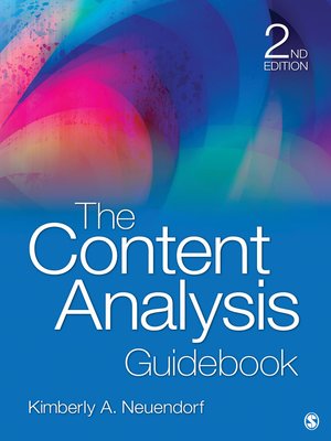cover image of The Content Analysis Guidebook